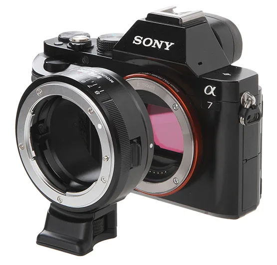 

NF-NEX 8-ступенчатый Адаптер для крепления объектива Nikon A AI-S F G D К NEX A7 A7R 3C 5N VG20 VG900