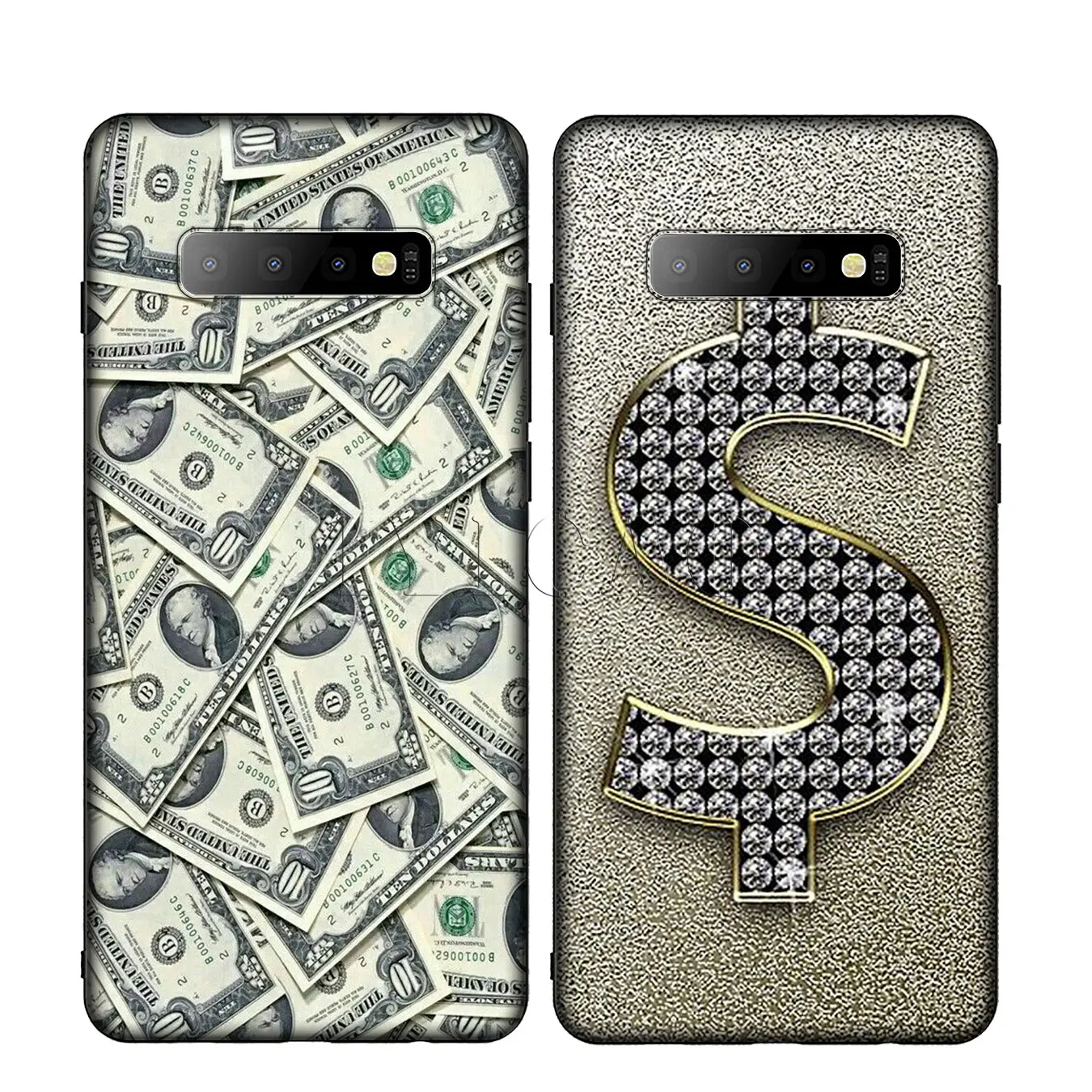 Iyicao деньги силиконовый мягкий чехол для телефона samsung Galaxy S10 S9 S8 плюс S6 S7 край S10e E