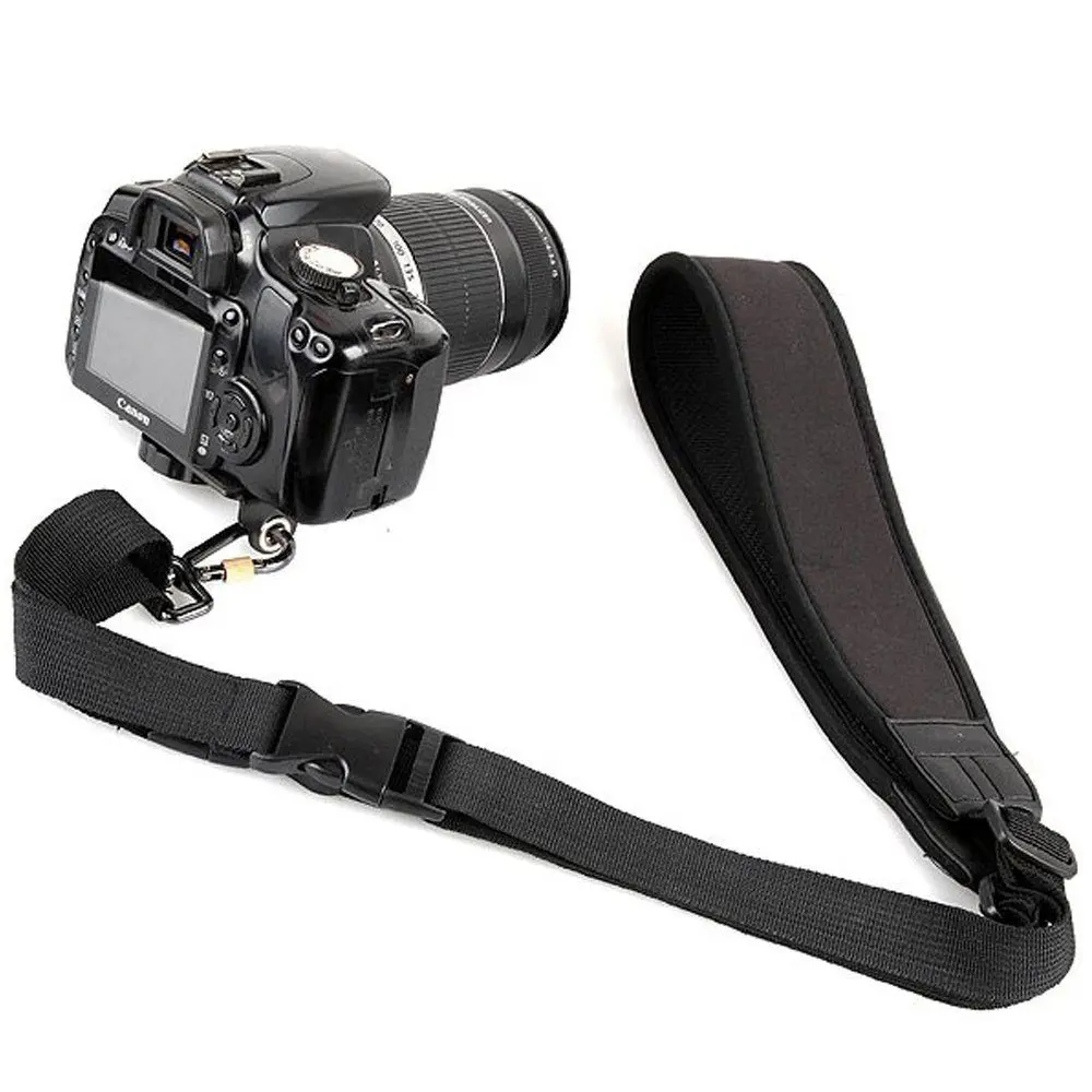 Черный Быстрый плечевой ремень для Canon EOS 1300D 800D 760D 750D 700D 80D 77D 70D 5Ds R 7D 6D 5D Mark IV III|neck