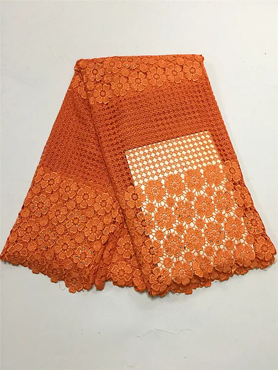 Royal blue Color African Lace Fabric With Flowers Hot Sell New Arrival Cord Guipure Fabrics High Quality!16l | Дом и сад