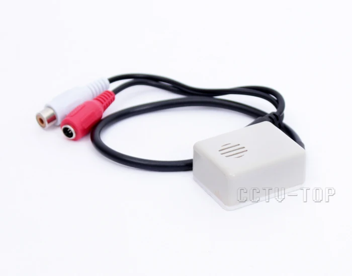 Звуковой Монитор 6 12 В для записи звука камеры видеонаблюдения с микрофоном|sound