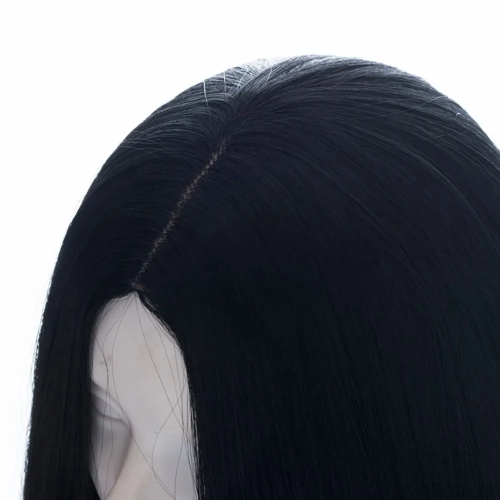 Bort Косплэй земля блестящие волосы длинные черные Головные уборы Houseki не Kuni