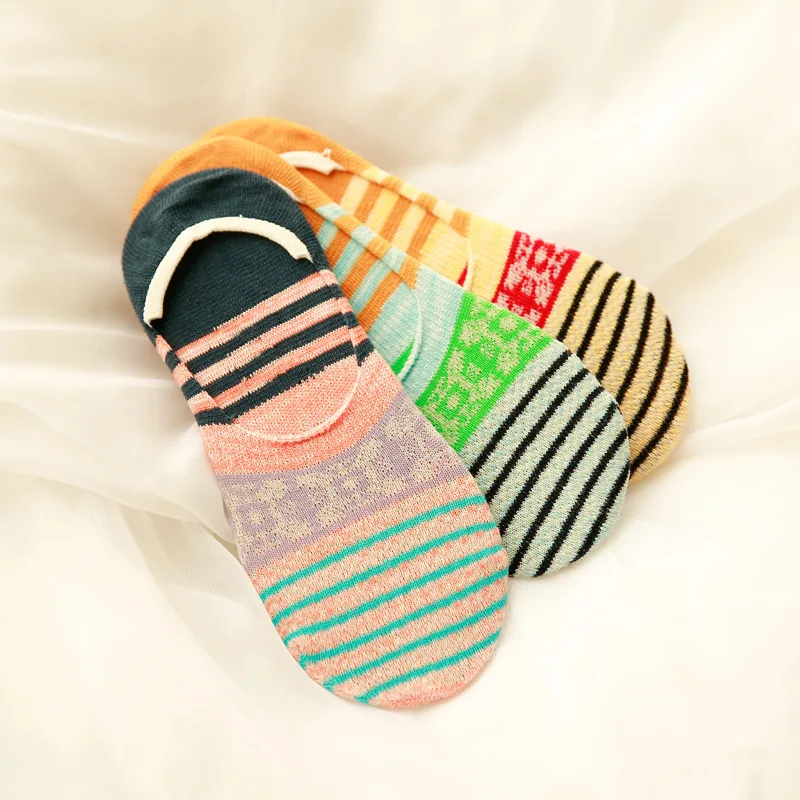 10 Пар/лот Новый 2016 народном стиле дамы круг тонкие хлопковые носки и мелкая рот