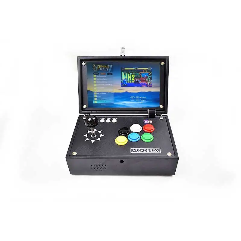 134 шт 3D игры Pandora 3D аркадная коробка 1" lcd 2448 игры аркадная консоль с нулевой задержкой джойстик кнопки печатная плата Ретро аркадная