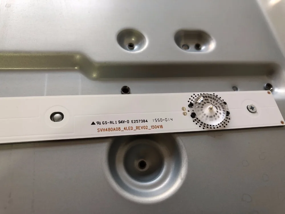 

1set =9pieces SVH480A08 4LED REV02 480mm LED backlight strip for 48 inch TV LED48EC520UA LED48K300U
