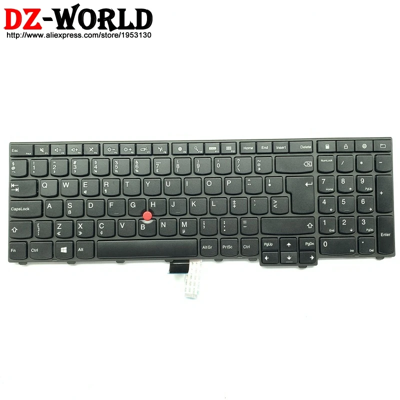 

New Dutch Keyboard for Lenovo Thinkpad P50S T560 W540 T540P W541 T550 W550S L540 L560 Teclado 04Y2671 04Y2708 04Y2367 04Y2445
