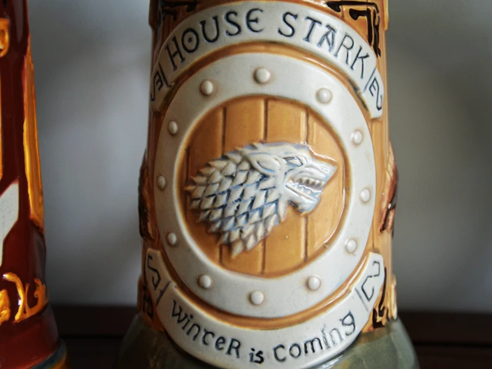Аниме Игра престолов Пивная кружка чашка подписи Steins House Stark Lannister Targaryen Baratheon 22 oz Керамическая Пивная кружка STEIN