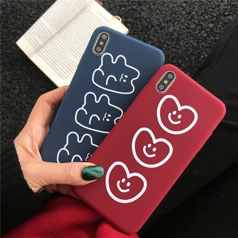 Чехол для телефона GYKZ Stick iPhone 6 6s XR XS MAX X 7 8 Plus мягкий силиконовый чехол накладка с