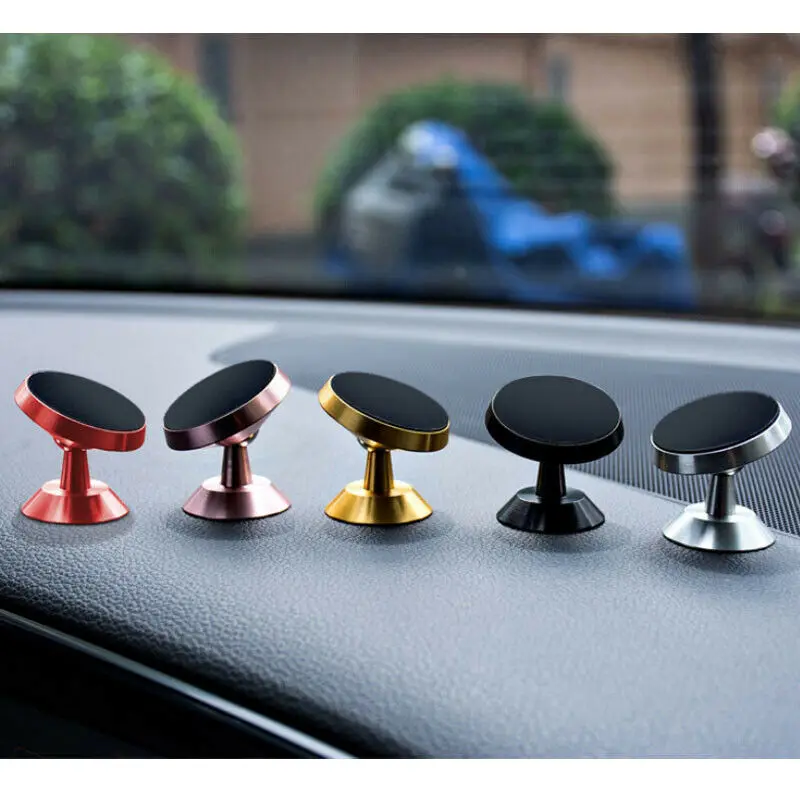 Универсальный магнитный автомобильный держатель на 360 градусов вращающийся