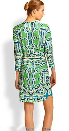 [EFATZP] Новые бренды класса Люкс женское кольцо с зеленым принтом элегантные 3/4