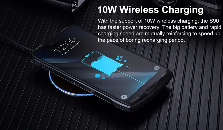 DOOGEE S90 IP68/IP69K Helio P60 Восьмиядерный мобильный телефон 6,18 дюймов дисплей 5050 мАч 6 ГБ 128 ГБ Android 8,1 16,0 М камера смартфон