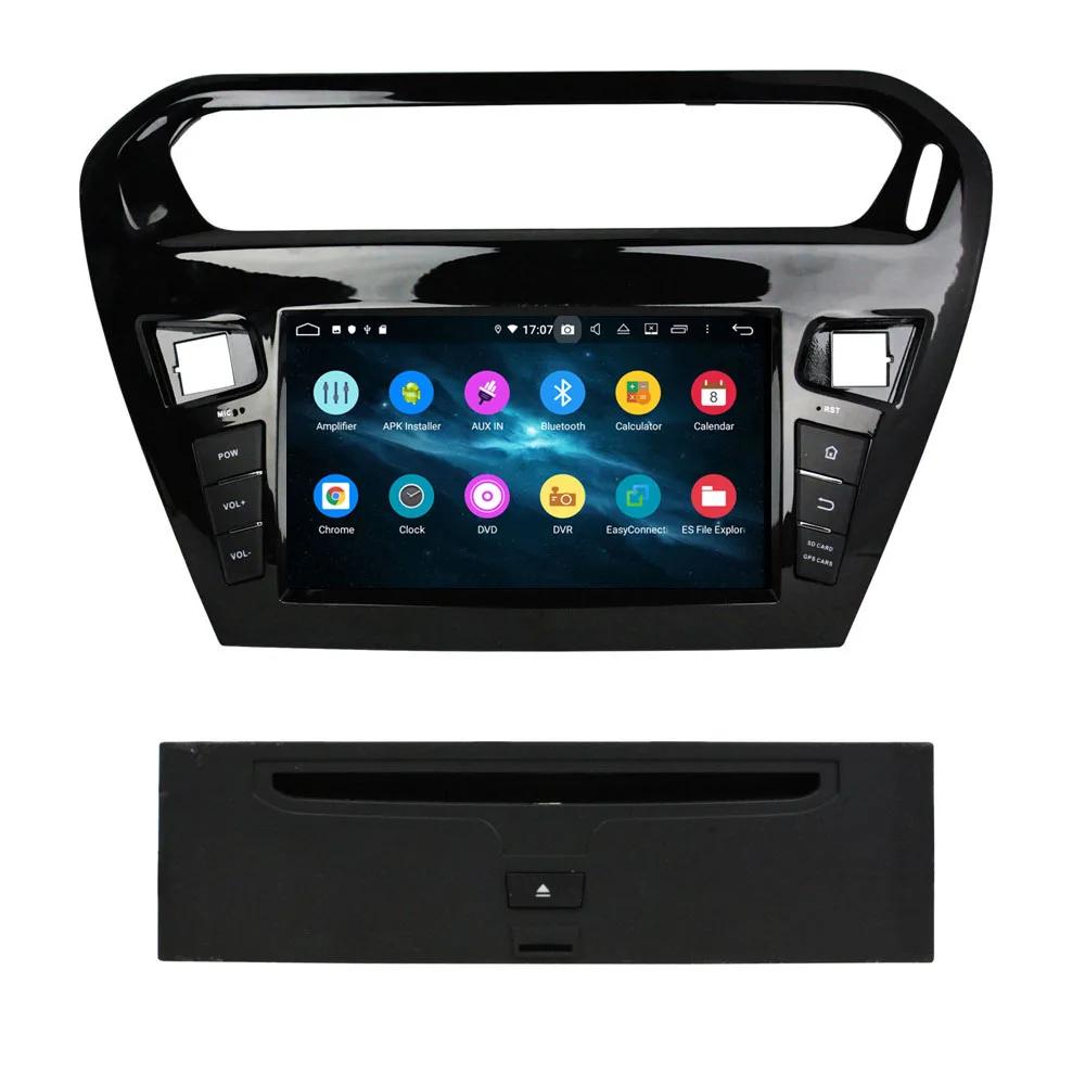 Android 9 0 Octa Core для Citroen Elysee 2013-2016 PX5 Автомобильная dvd-навигационная система