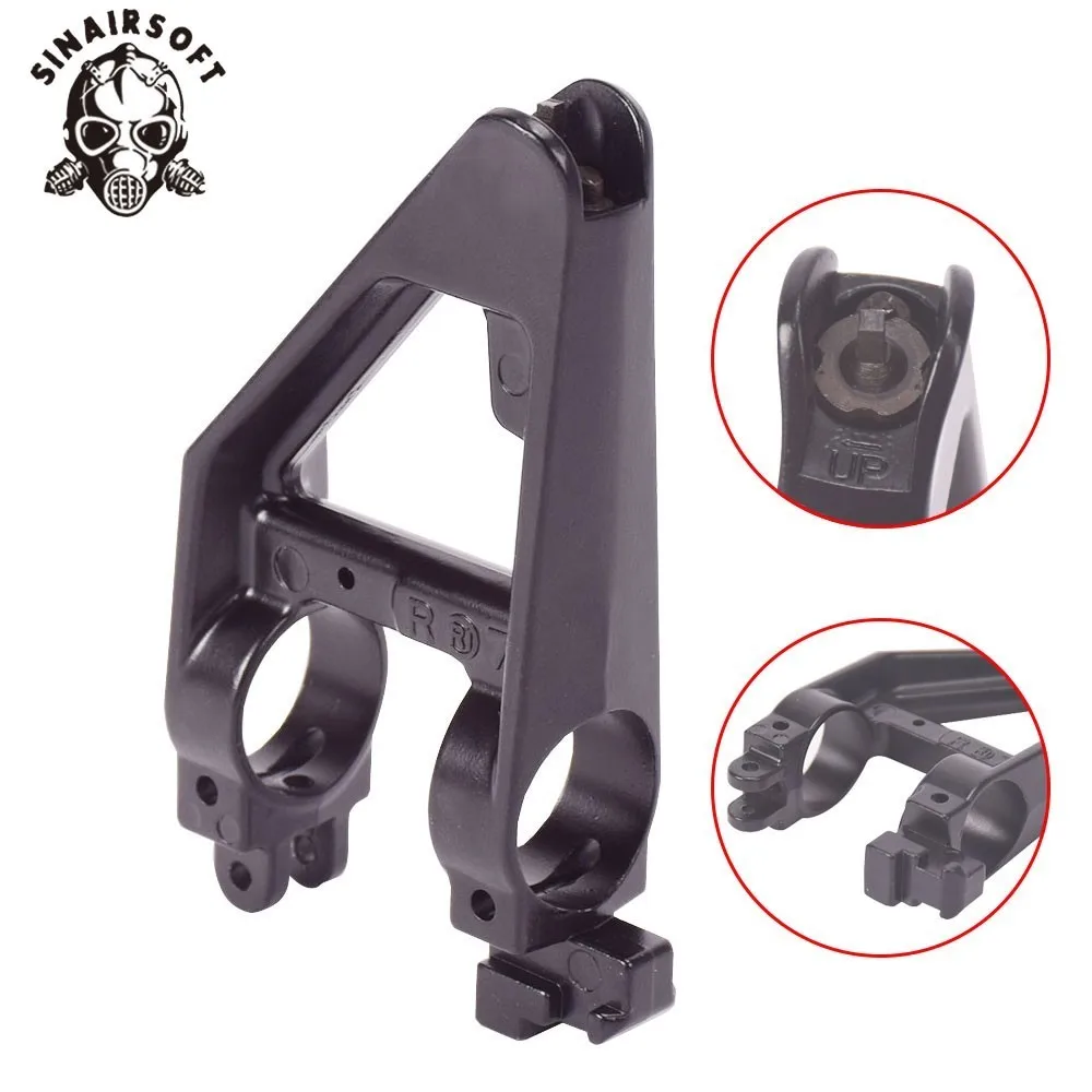 SINAIRSOFT Тактический металлический треугольный передний прицел для серии M4 Airsoft AEG