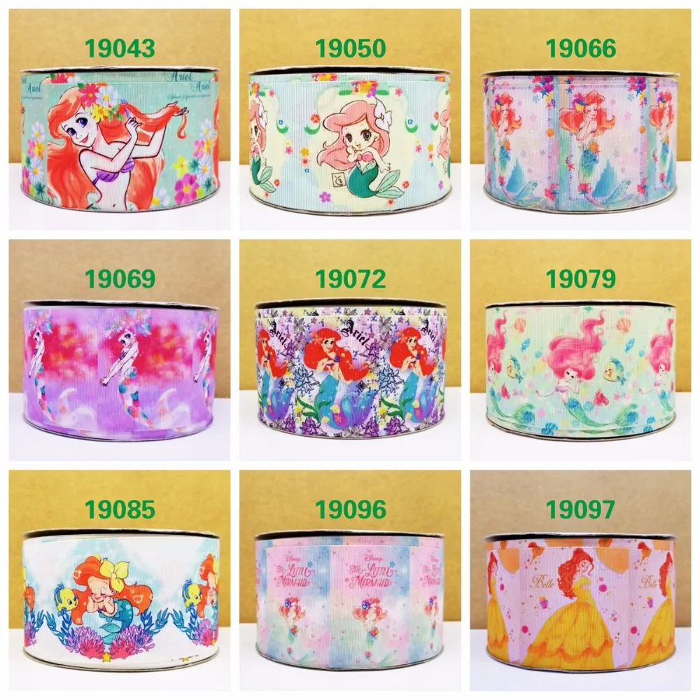 50 ярд Пасхальный день напечатанный grosgrain ленты 19097