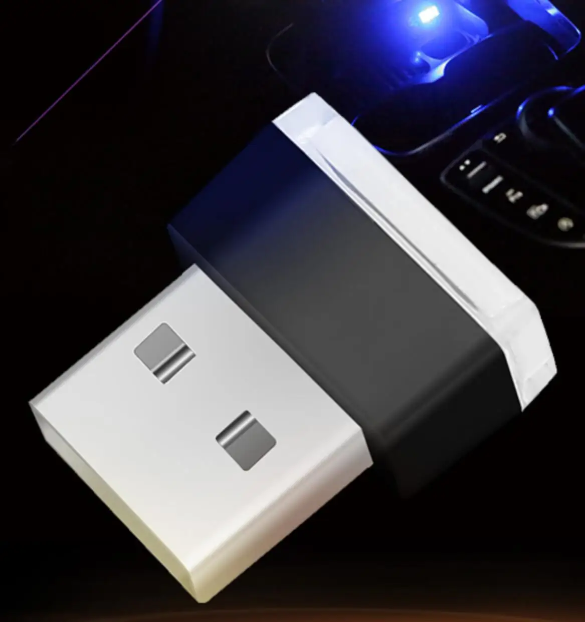 1 шт. автомобильный Стайлинг USB атмосферный светодиодный свет автомобильные