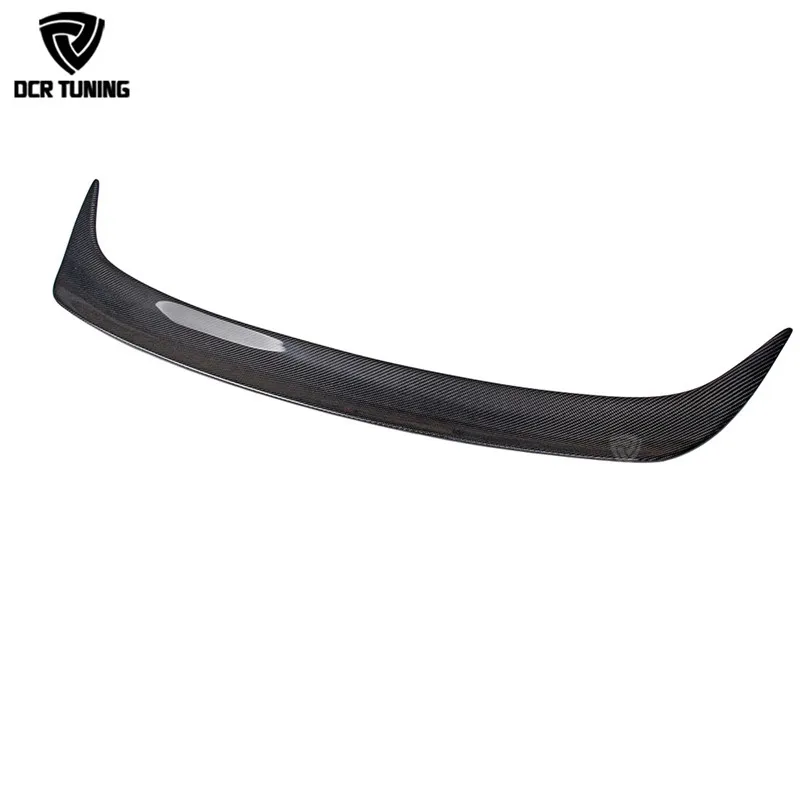 Углеродного волокна задний спойлер багажника автомобиля для Tesla модель X