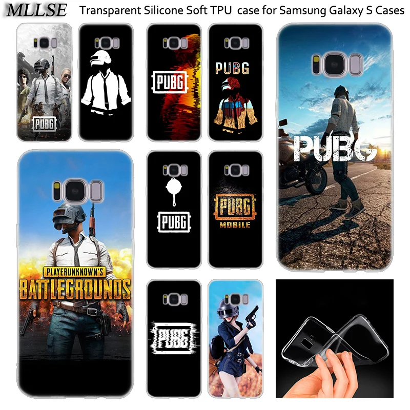 Популярный Мягкий силиконовый чехол PUBG game для Samsung Galaxy Note 10 Plus S8 S9 S10 5G S6 S7 Edge S5 S10e 5