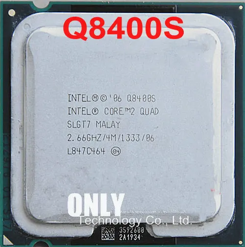 Четырехъядерный процессор Intel Core2 Q8400S (4M кэш 2 66 ГГц) 65 Вт ЦПУ LGA775 для настольного