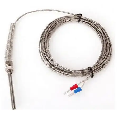 SZBFT 3 метра 2 высокая температура 100 ~ 1250 C Термопара K Тип мм сенсорный щуп|thermocouple
