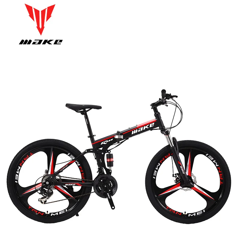 Стальная рама Make горный велосипед 26 дюймов SHIMANO MTB 24 скорости | Спорт и развлечения