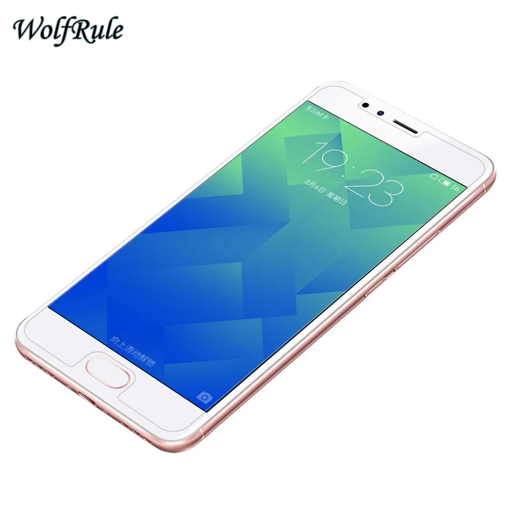 2 piezas de vidrio para Meizu M5S Protector de pantalla de vidrio templado Meizu M5S vidrio Meizu Meilan 5S pel&iacute;cula de tel&eacute;fono Anti-rasgu&ntilde;o WolfRule-0