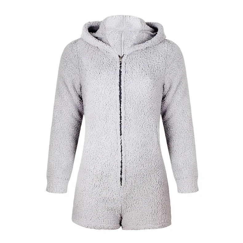 Новинка, зимний теплый комбинезон littlelifstyle, пижама Кигуруми для взрослых женщин, с капюшоном, с кроличьими ушками, комбинезон abdl/ddlg, пижама-комбинезон
