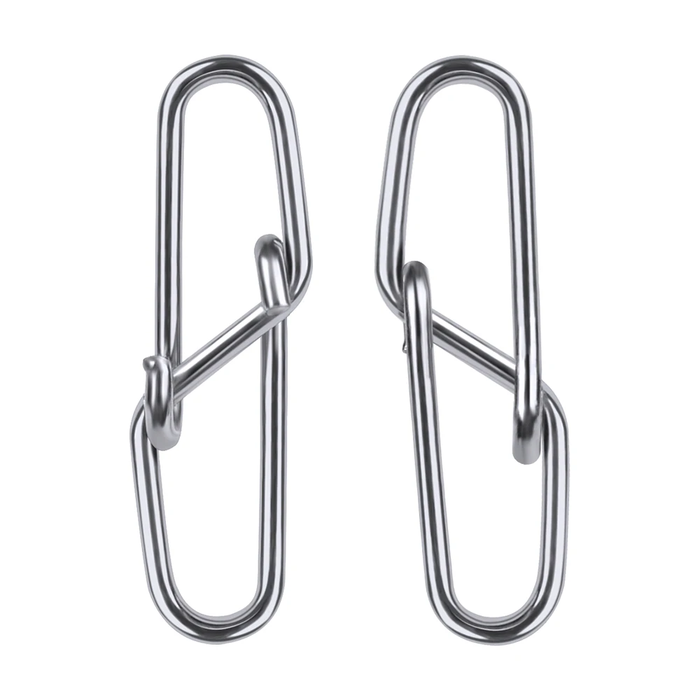 

100pcs/lot 0#-6# 12mm-28.5mm Diamond Snap Fishing Barrel Swivel Safety Snap Swivel Snap Swivels Fishing Tackle Accessories Tool