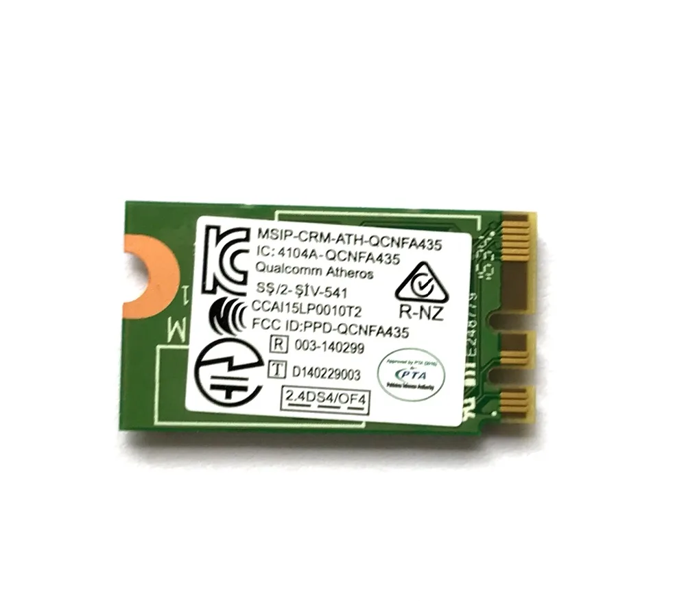 DW1810 ac NGFF 433 Мбит/с BT4.1 wifi беспроводная сетевая карта QCNFA435 wifi модуль
