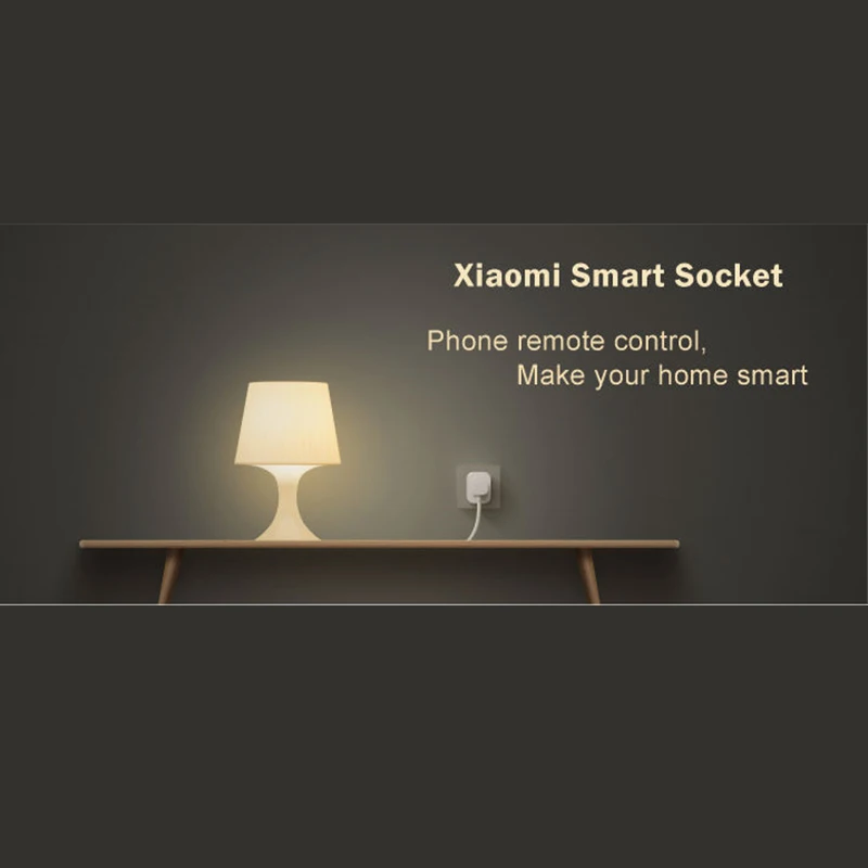 Оригинальный Смарт-разъем Xiaomi Mi WiFi Zigbee версия приложения пульт дистанционного