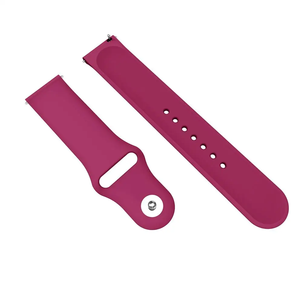 Спортивный ремешок мягкий силиконовый ремень сменный Браслет для умных часов