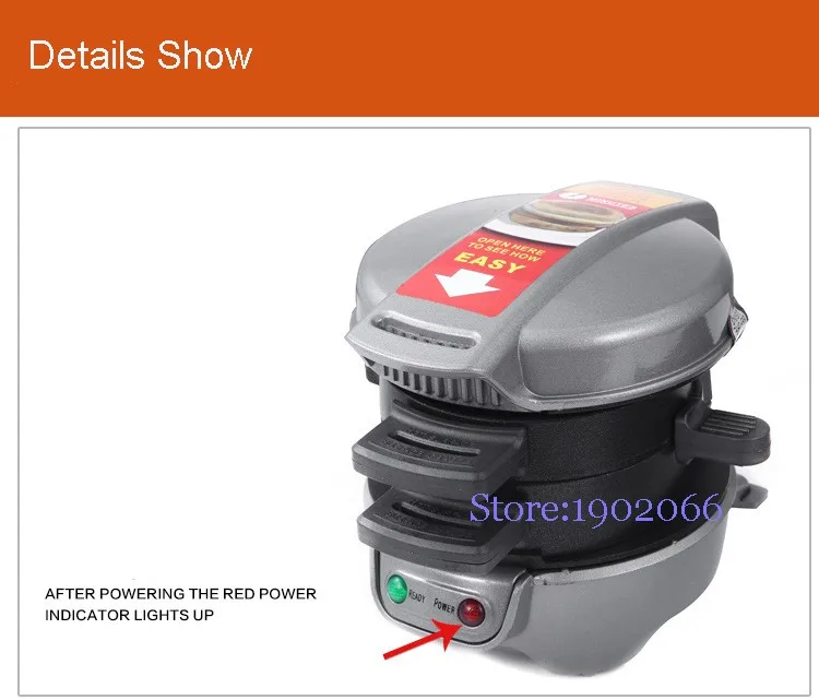 220V машина для приготовления завтрака/сэндвича на гриле/Панини/гамбургера