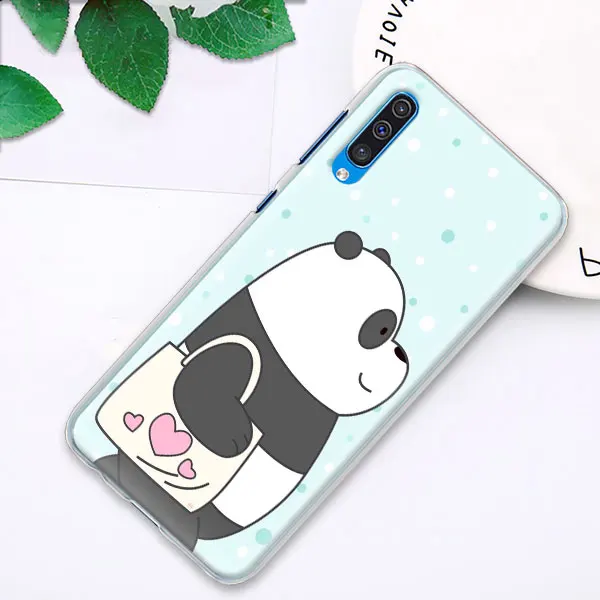 12 Милый Мы Голые Медведи чехол s крышка для samsung Galaxy A30 A50 A70 A80 M10 M30 A7 A6 A8+ A9 ПК Жесткий Чехол Для Телефона - Цвет: 12