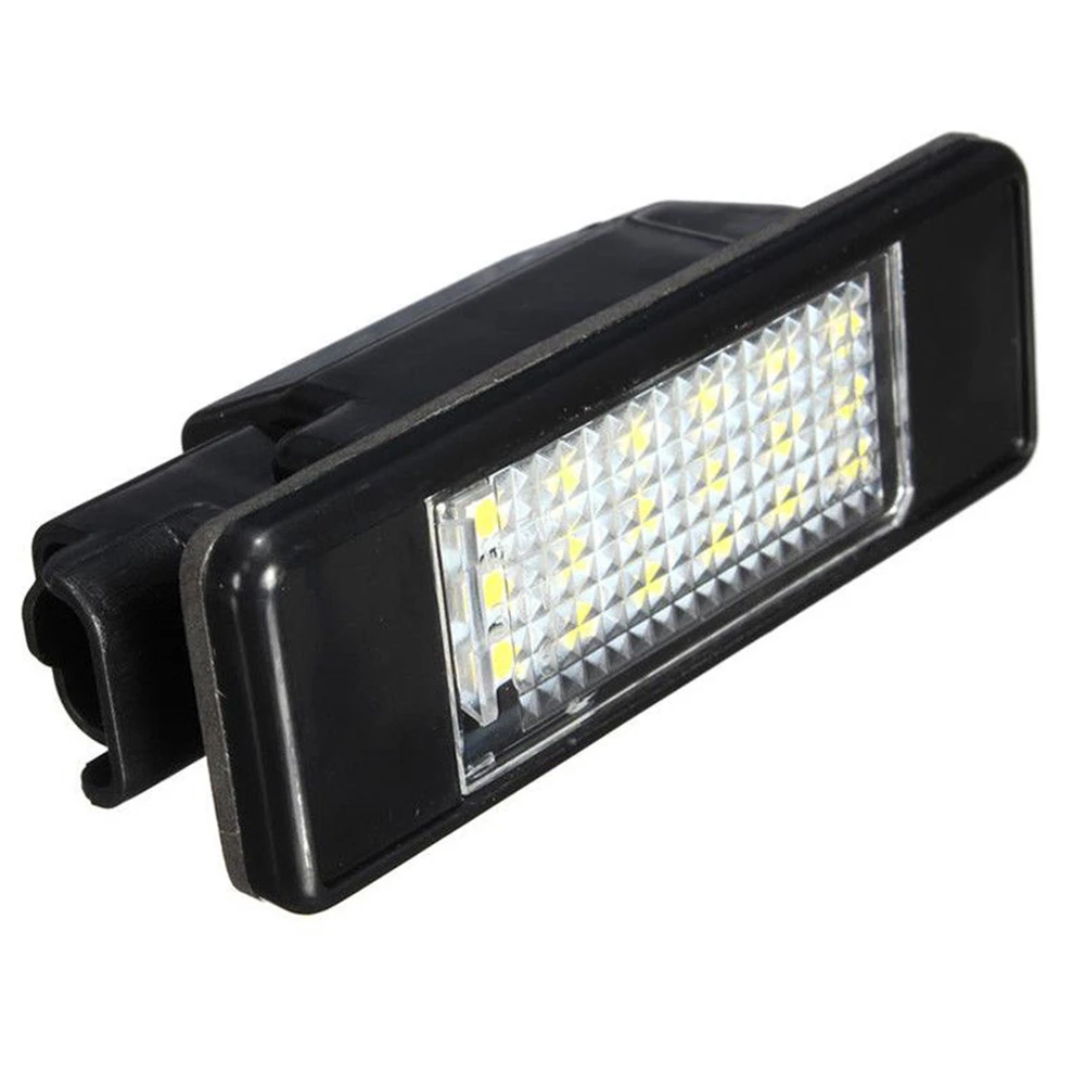 Qcdin для CITROEN 18 светодиодов автомобиля Подсветка регистрационного номера 3528 SMD сигнальная лампа белый 6500 K для Berlingo Estate Ван C2 C3 C4 C5 C6 C8 DS3