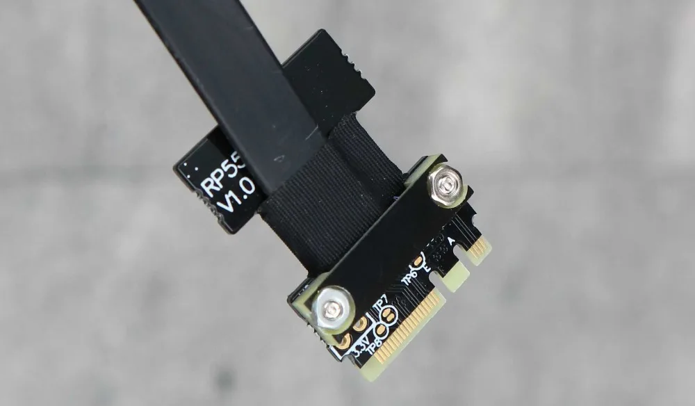 Угловой переходник PCI-e x4 к M.2 Wi-Fi-ключу A.E A + E адаптер-карта Райзер-расширитель Gen3.0