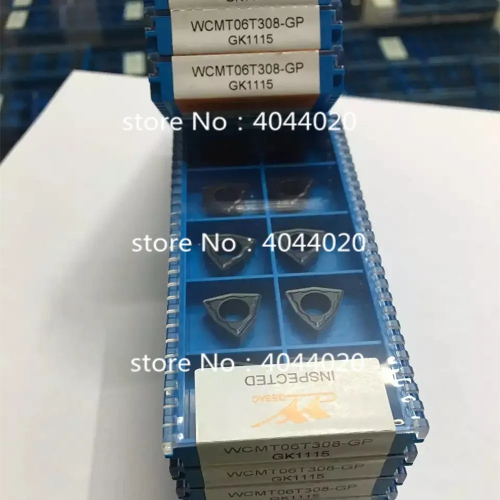 

WCMT06T308-GP GK1115 10 шт карбидные вставки для чугуна