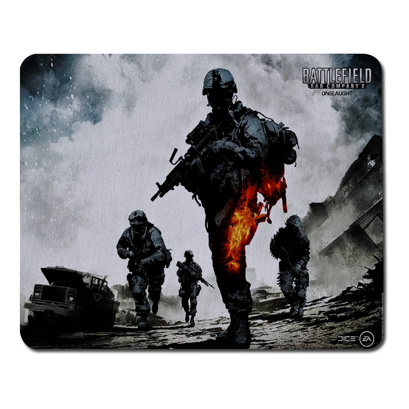 Battlefiled игры Мышь Pad зверь колодки большой Стежка Edge резиновые противоскользящие