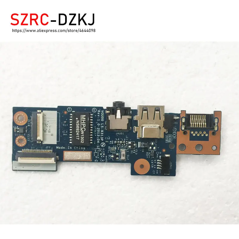 

SZRCDZKJ Original For HP Envy 14-K 14-K120US M6-K USB Audio Board Audio board Network board P/N LS-9313P test good