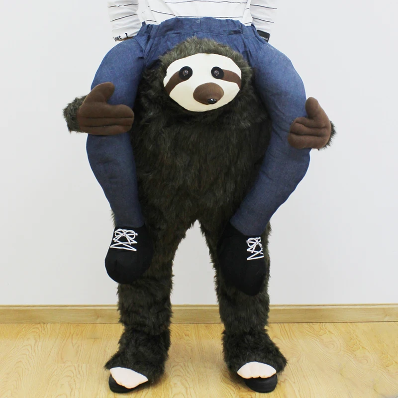 New Adult Onesies Pajamas Costume Cosplay Sloth Onesie Pyjamas Ride on Animal Pants Jumpsuits Rompers For Carnival Party |