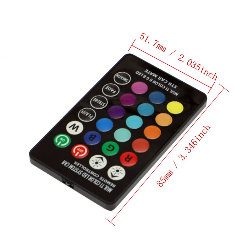 2 шт. автомобильные RGB LED 12 В T10 W5W 194 168 5050 6SMD o лампы для чтения клиновидная боковая