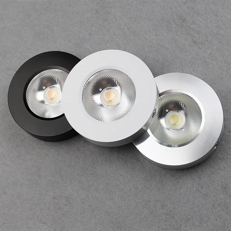 Ультратонкий поверхностный монтаж 5 Вт 10 Светодиодный светильник Точечный