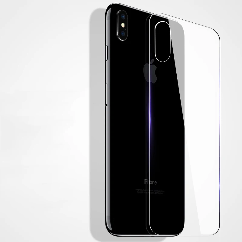 2 шт./лот передний+задний 2.5D закаленное стекло для защиты экрана iPhone 11 Pro X XS MAX XR пленка чехол на 7 8 6 S Plus 5 5S SE