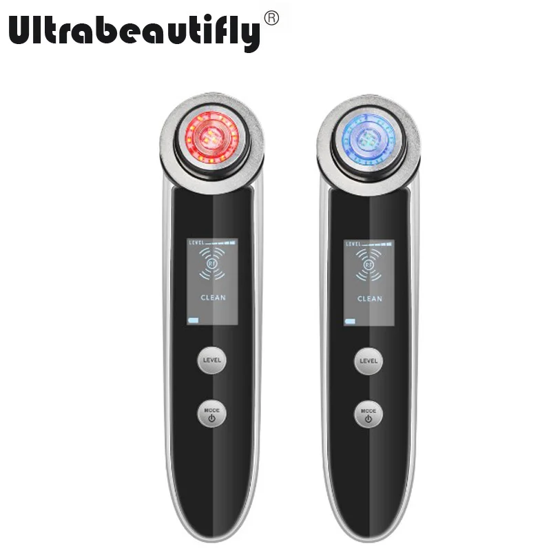 Вибрирующая радиочастотная светодиодная фотоновая терапия для охлаждения кожи