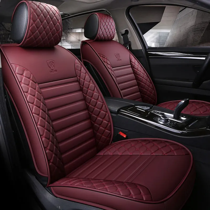 

Luxury leather car seat cover universal automobiles seat protector mat for benz mercedes w212 w213 w220 w221 w222 w245 w460 B250