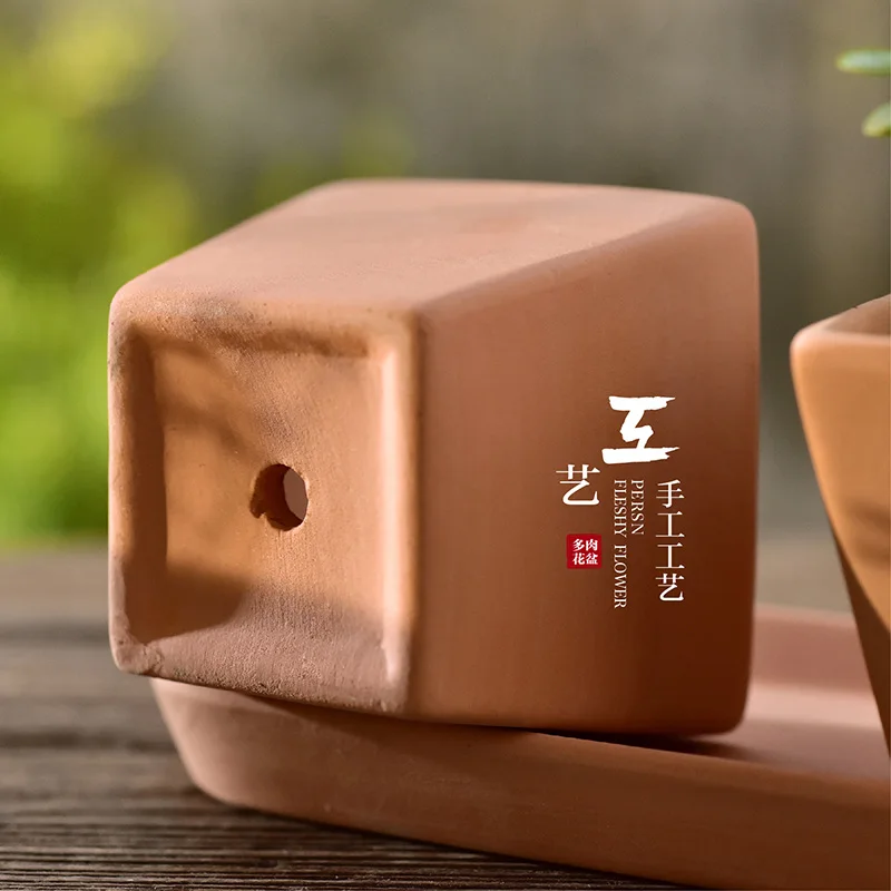 Новинка 2019 декоративный цветочный горшок! Квадратный горшок Terra хлопковый