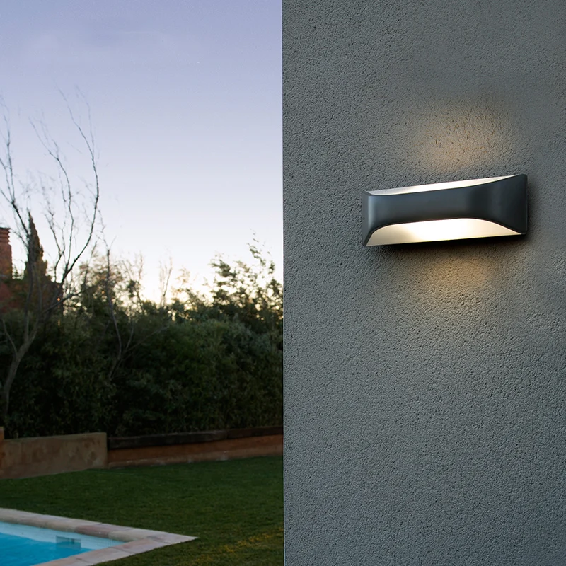 Wecus лампа светодиодная настенная водонепроницаемый светильник для ванной