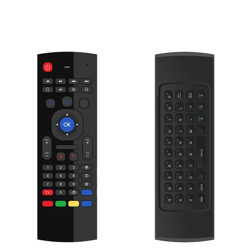 MX3 2 4G умный пульт дистанционного управления Беспроводная мышь с клавиатурой RF
