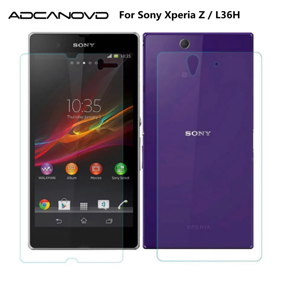 2 шт./лот 9H 0 3 мм 2.5D переднее + заднее закаленное стекло для Sony Xperia Z5 Premium Z3 Compact Z1 Z2