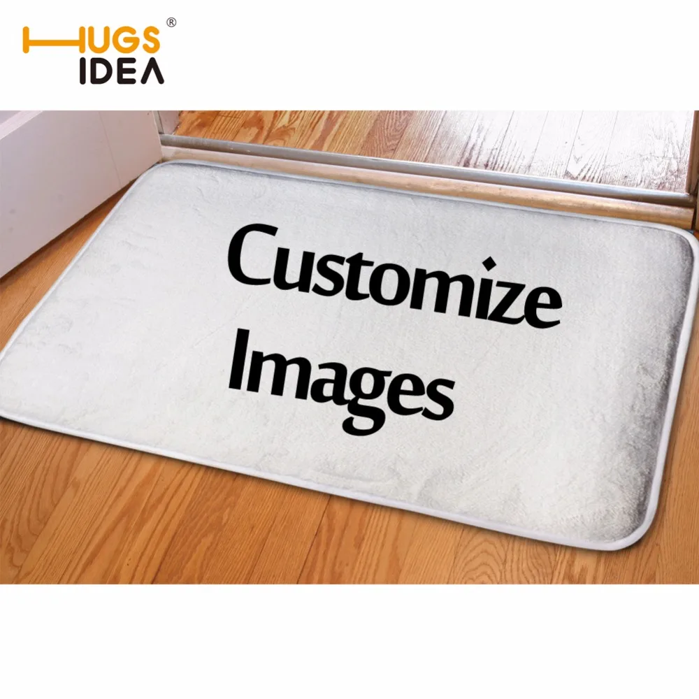 HUGSIDEA мопса головоломки печати дверной коврик для прихожей нескользящие носки
