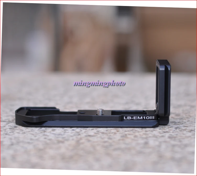 L образный вертикальный быстросъемный кронштейн для фотоаппарата Olympus OM EM10III EM10
