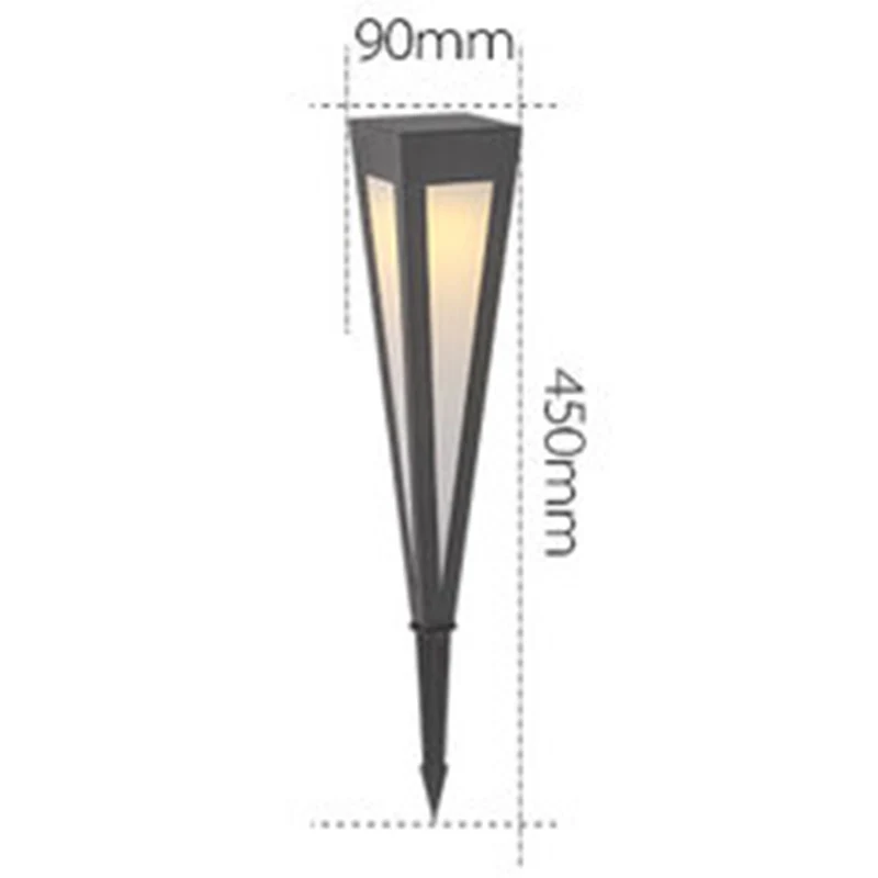 45CM Solar В JUICY солнечные уличные садовые трава Свет Современный внешний водостойкий газон пейзаж огни двери Вилла вставить земли лампы - Испускаемый цвет: 45CM Solar